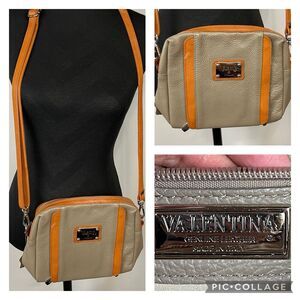 Valentina Leather Brown Handbag